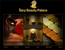 Tablet Screenshot of ilarybeautypalace.it